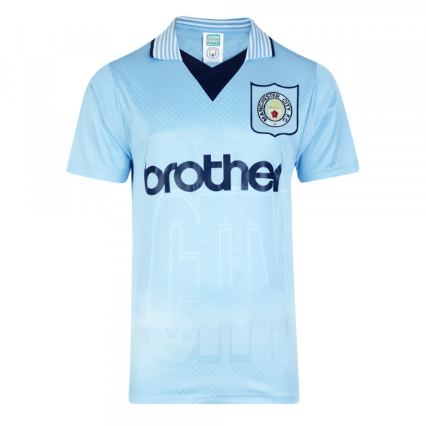 Manchester City 1996 Retro Trikot / Manchester City 1996 Retro Shirt / Manchester City 1996 Vintage