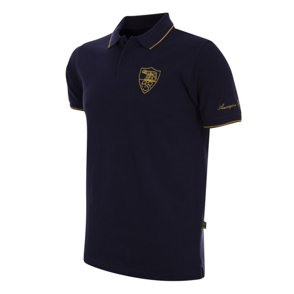 AS Roma Heritage Polo, AS Roma Polo Shirt, COPA AS Roma Polo, AS Roma Fan Shirt, AS Roma Fanoutfit Polo