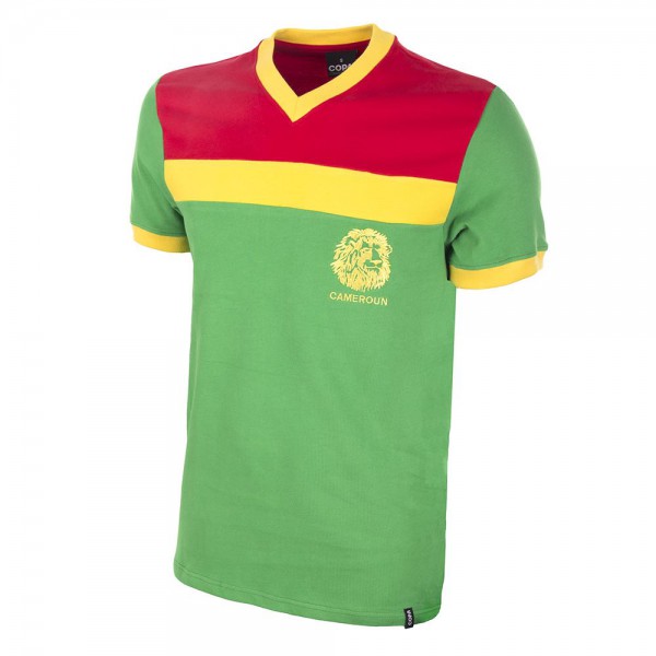 Kamerun 1989 Retro Trikot | Kamerun 1989 Vintage Shirt | Cameroun 1989 Maillot vintage | Camerun 1989 Maglia retro