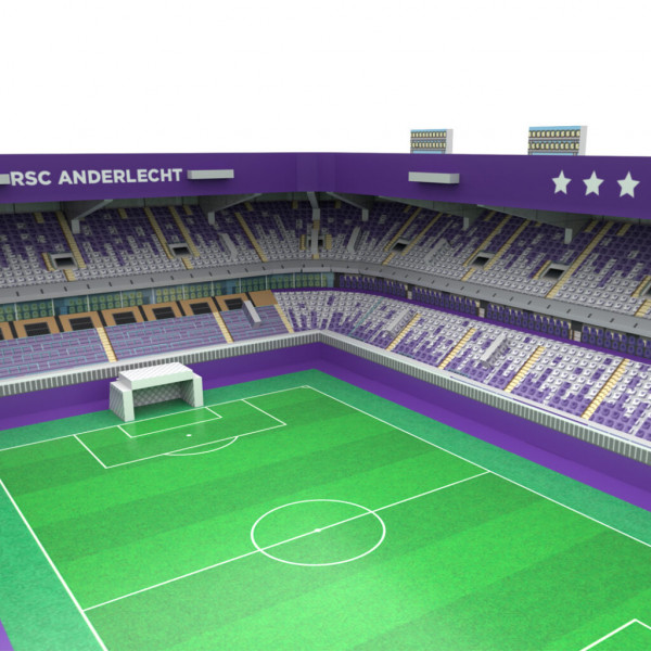 RSC Anderlecht 3D Puzzle | Nanostad RSC Anderlecht Puzzle ...