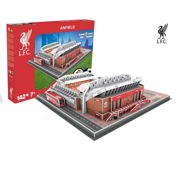 Liverpool LFC Anfield Road Stadion 3D Puzzle / Liverpool 3D Stadion Puzzle