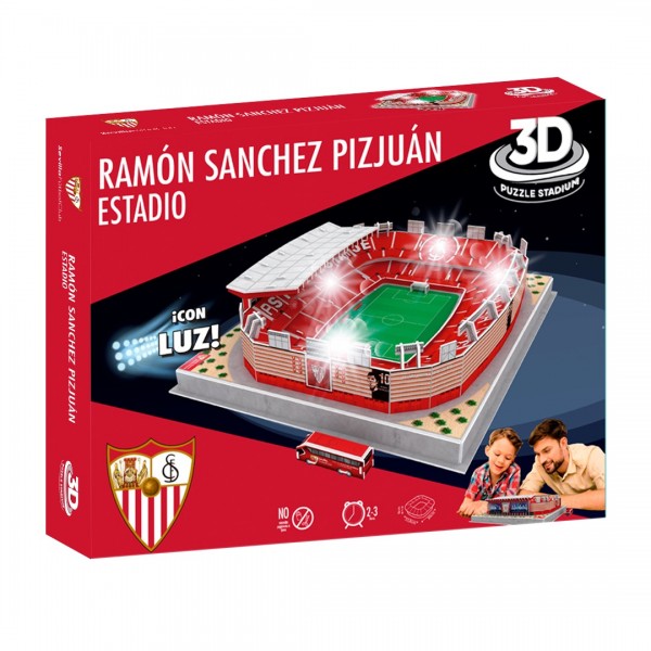 FC Sevilla Ramon Sanchez Pizjuan Stadion 3D Puzzle / FC Sevilla Stadion 3D Puzzle 