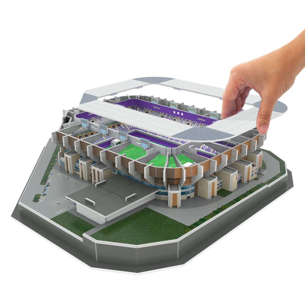 RSC Anderlecht 3D Puzzle | Nanostad RSC Anderlecht Puzzle ...