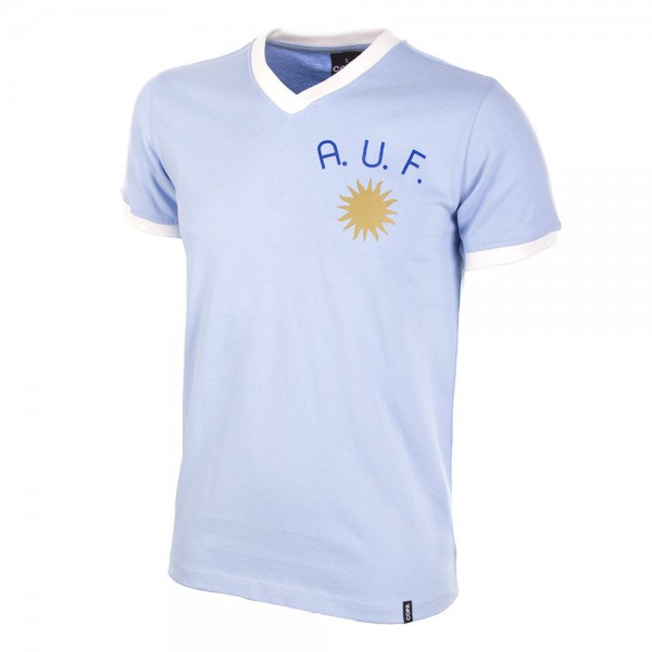 Uruguay 1970 Retro Trikot | Uruguay 1970 Vintage Shirt | Uruguay 1988 Maillot vintage | Uruguay 1988 Maglia retro