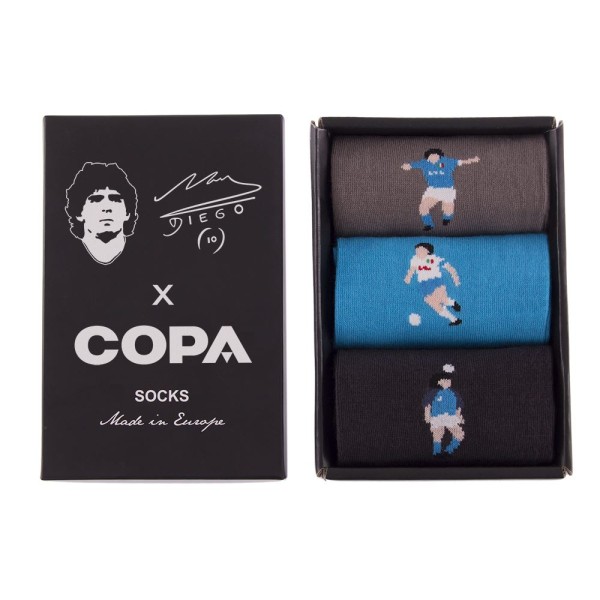 Maradona X COPA Napoli Freizeitsocken Box Set