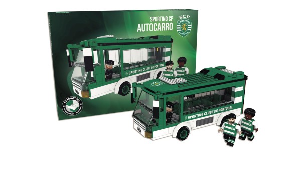 Sporting CP Lisboa Team Bus Bausatz 230-teilig