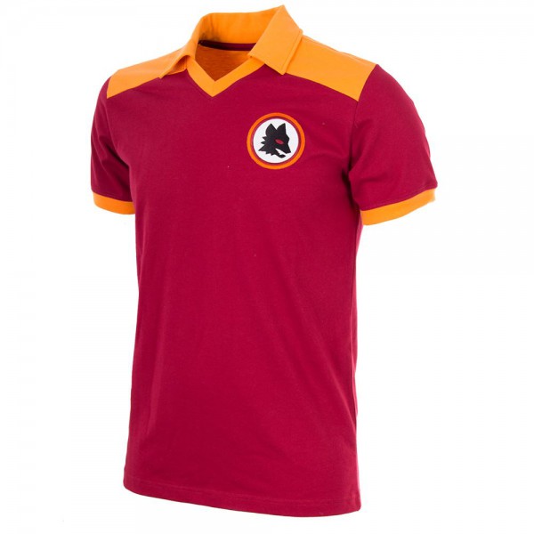 AS Roma 1980 Retro Trikot / AS Roma 1980 Retro Shirt