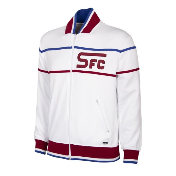 Servette FC 1979 - 80 Fussball Retro Jacke | Servette FC 1979 - 80 Vintage Jacke | Servette Football Club Genève 1890 Jacke alt | Servette Genf Veste | Servette Genf 1979 - 80 Vintage Veste