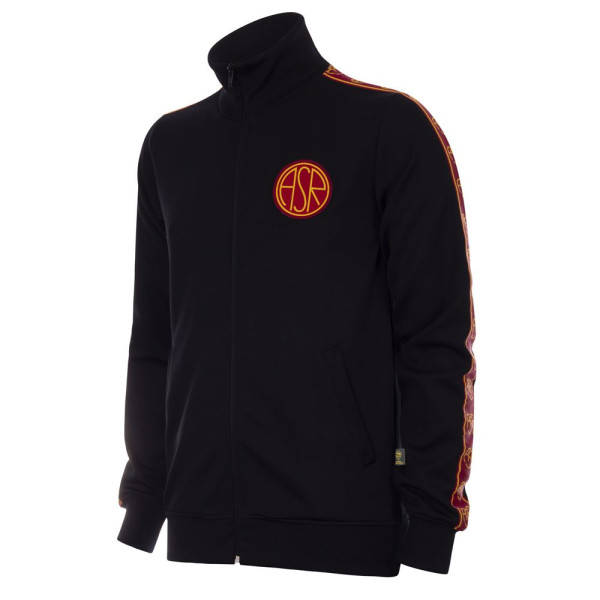 AS Roma Black Taper Jacke, AS Roma Black Taper Jacket, AS Roma Black Taper Veste