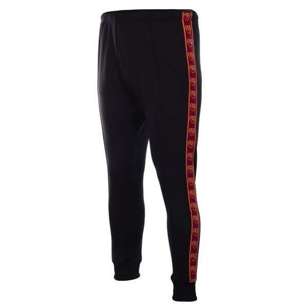 AS Roma Black Taper Pant Trainingshose