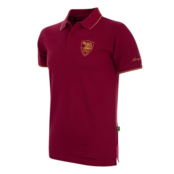 AS Roma Heritage Polo, AS Roma Polo Shirt, COPA AS Roma Polo, AS Roma Fan Shirt, AS Roma Fanoutfit Polo