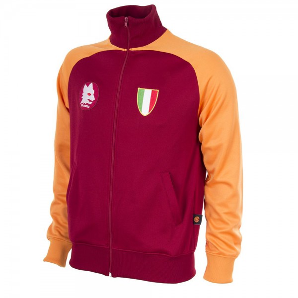 AS Roma 1983 Scudetto Retro Jacke | AS Roma 1983 Scudetto Vintage Jacke