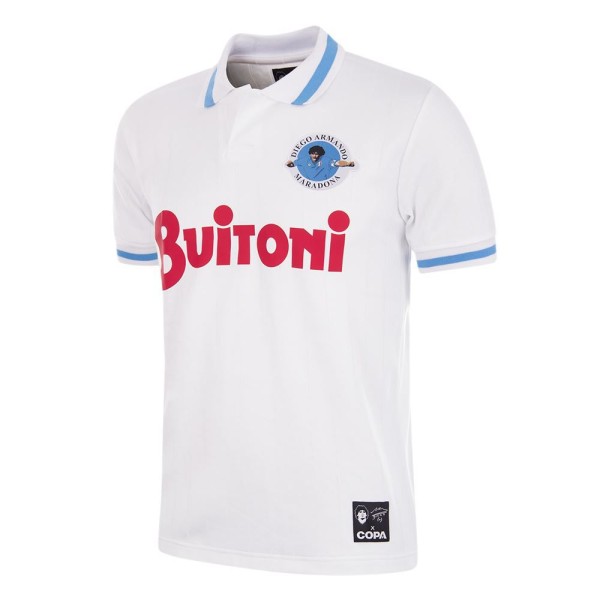 Maradona Napoli 1986 - 1987 auswärts Hommage Trikot