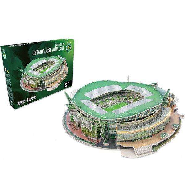 Sporting Lisboa 3D Stadion Puzzle | Sporting Lisboa Estádio José Alvalade 3D Puzzle 